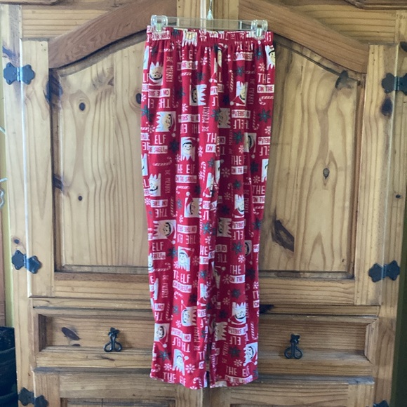 Elf On The Shelf red 2 piece pajamas set size S - Picture 7 of 8